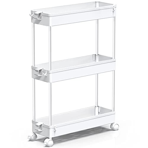 Slim Rolling Storage Cart