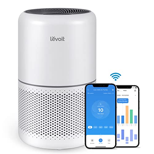 LEVOIT Air Purifiers for Home Bedroom, Smart WiFi, Auto Mode