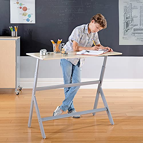 Guidecraft Standing Collaboration Desk for Adults and Kids